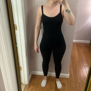 Black Stretchy Jumpsuit
